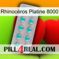 Rhinocéros Platine 8000 28